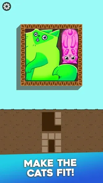 Block Puzzle Cats (Блок Пазл Кошки)  [МОД Меню] Screenshot 3