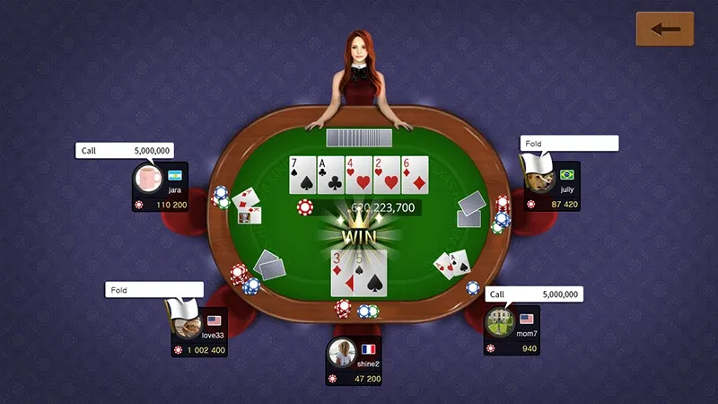 Texas holdem poker king  [МОД Menu] Screenshot 2