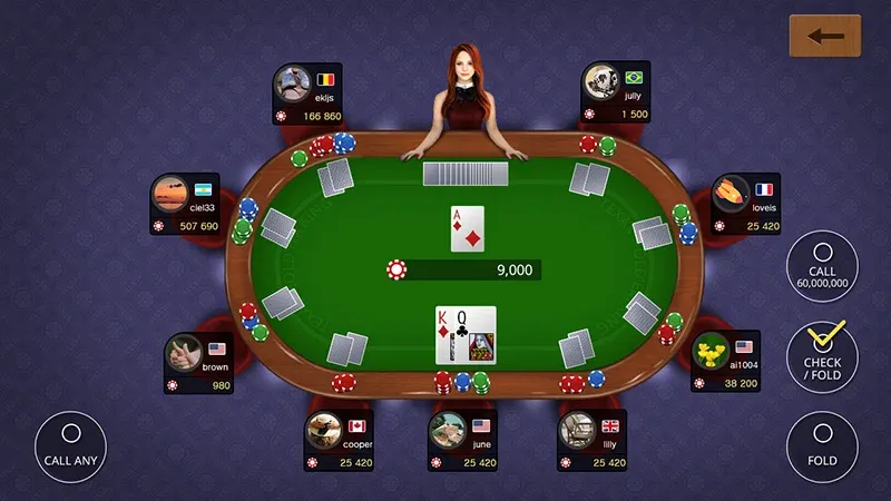 Texas holdem poker king  [МОД Menu] Screenshot 3