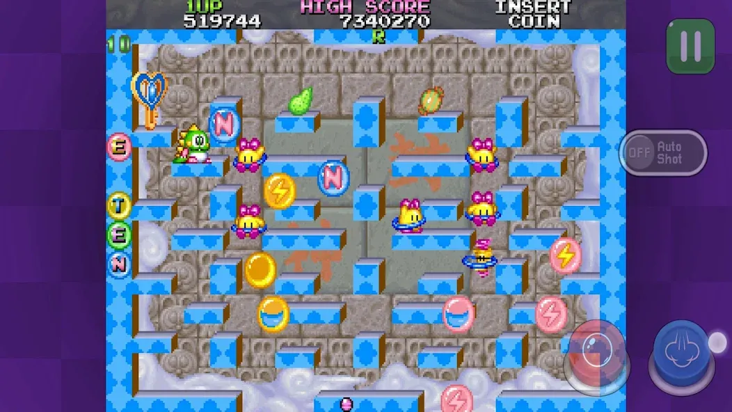 Bubble Bobble 2 classic (Бабл Бобл 2 классик)  [МОД Много монет] Screenshot 1