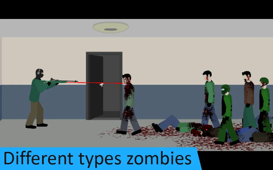 Flat Zombies: Defense&Cleanup (Флэт Зомби)  [МОД Все открыто] Screenshot 2