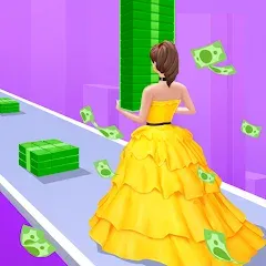 Скачать взломанную Money Run 3D (Мани Ран 3Д)  [МОД Бесконечные деньги] - стабильная версия apk на Андроид