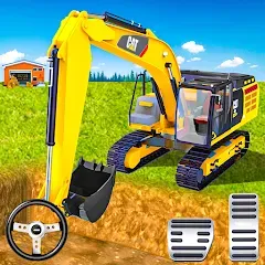 Взломанная Heavy Construction Simulator  [МОД Mega Pack] - стабильная версия apk на Андроид