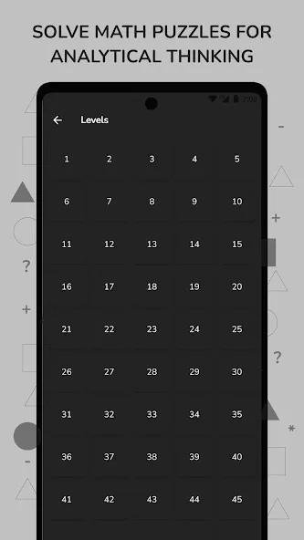 Math Puzzle & Brain Riddles  [МОД Menu] Screenshot 1