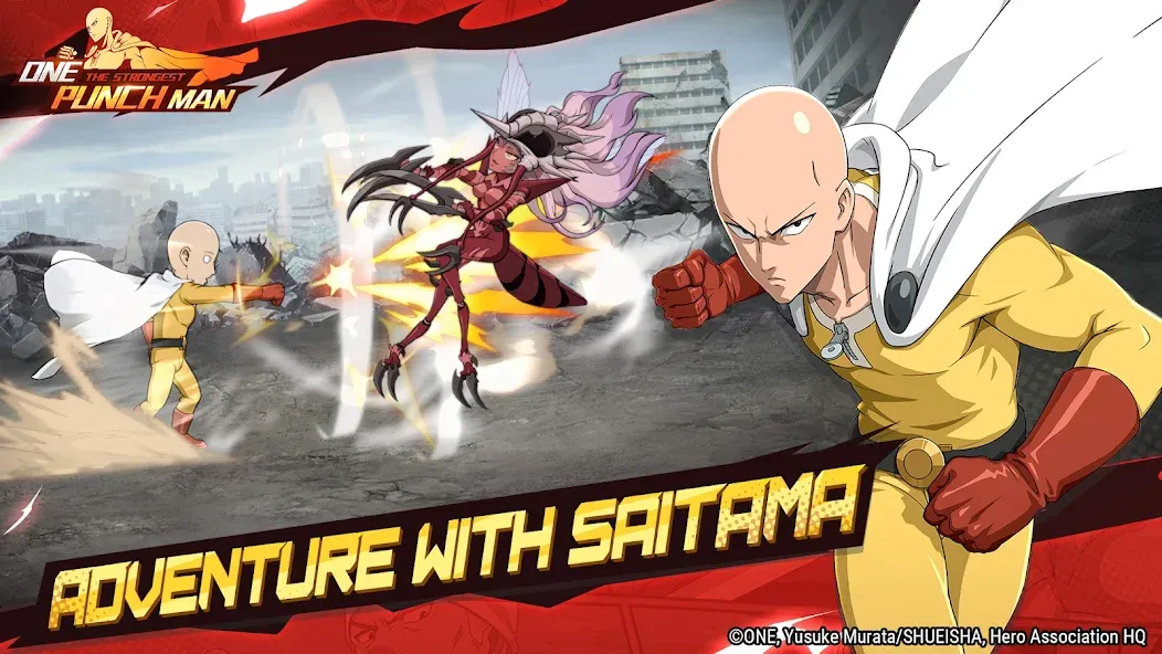 One Punch Man - The Strongest (Уан Панч Мен)  [МОД Unlocked] Screenshot 2