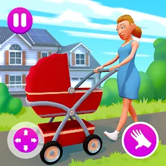 Взломанная Mother Simulator: Family life  [МОД Mega Pack] - последняя версия apk на Андроид