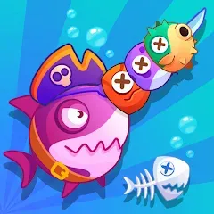 Скачать взлом Sword Shark.io - Hungry Shark  [МОД Mega Pack] - стабильная версия apk на Андроид