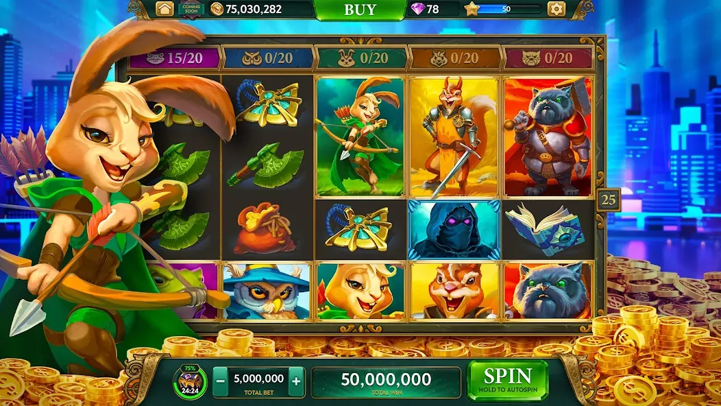 ARK Casino - Vegas Slots Game (АРК Казино)  [МОД Бесконечные деньги] Screenshot 2