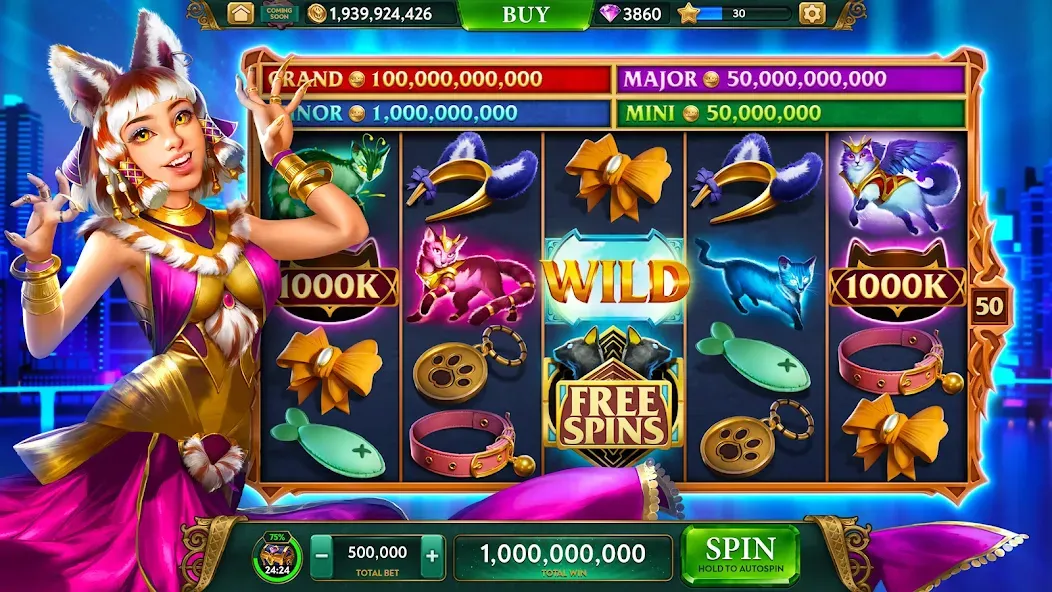 ARK Casino - Vegas Slots Game (АРК Казино)  [МОД Бесконечные деньги] Screenshot 4