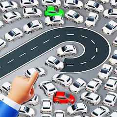 Скачать взломанную Parking Jam: Car Parking Games (Паркинг Джем)  [МОД Menu] - стабильная версия apk на Андроид