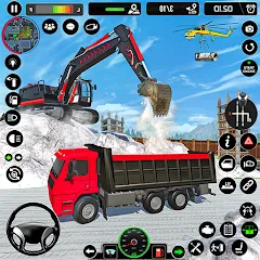 Скачать взлом Excavator Simulator Crane Game (Экскаватор Симулятор Кран Игра)  [МОД Unlocked] - полная версия apk на Андроид