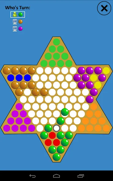 Chinese Checkers Touch (Китайские шашки Тач)  [МОД Много монет] Screenshot 5