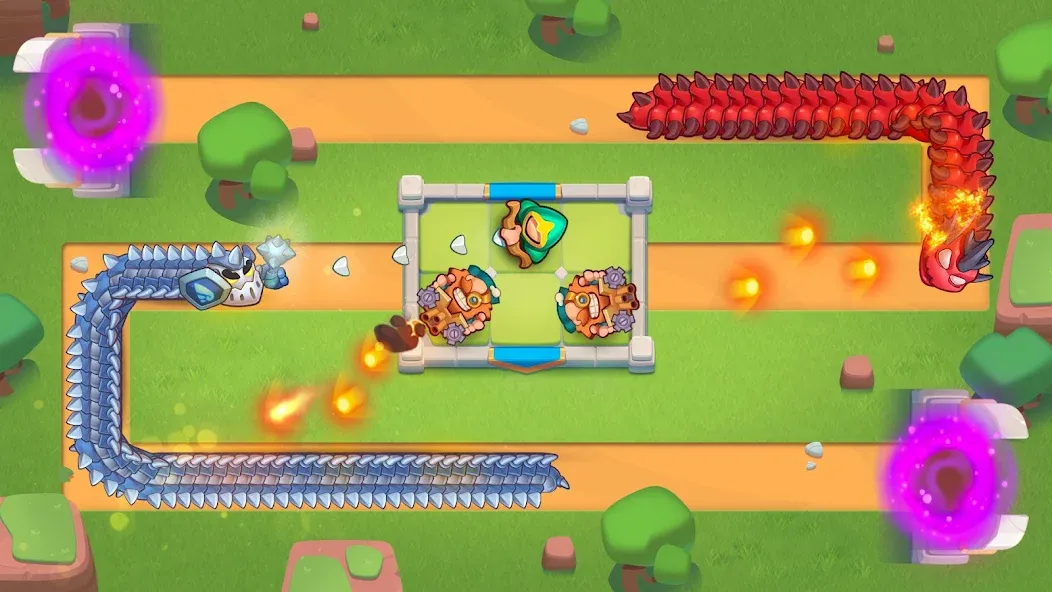 Rush Royale: Tower Defense TD (Раш Рояль)  [МОД Много денег] Screenshot 3