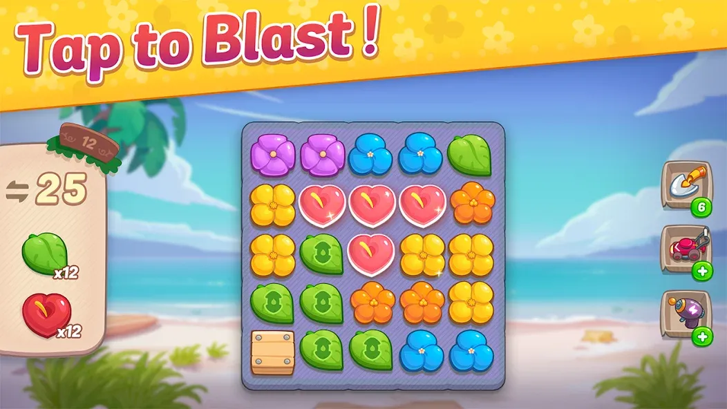 Ohana Island: Blast & Build (Охана Айленд)  [МОД Все открыто] Screenshot 5