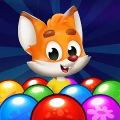 Скачать взломанную Bubble Friends Bubble Shooter  [МОД Все открыто] - полная версия apk на Андроид