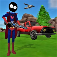 Скачать взлом Stick Superhero  [МОД Меню] - полная версия apk на Андроид