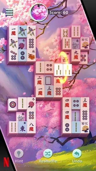 NETFLIX Mahjong Solitaire (НЕТФЛИКС)  [МОД Меню] Screenshot 4