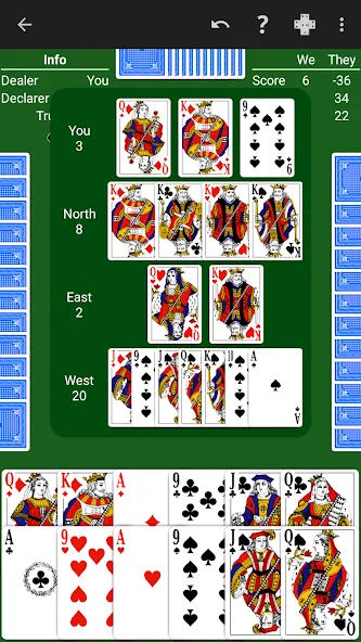 Pinochle - Expert AI (Пиночле)  [МОД Много денег] Screenshot 2