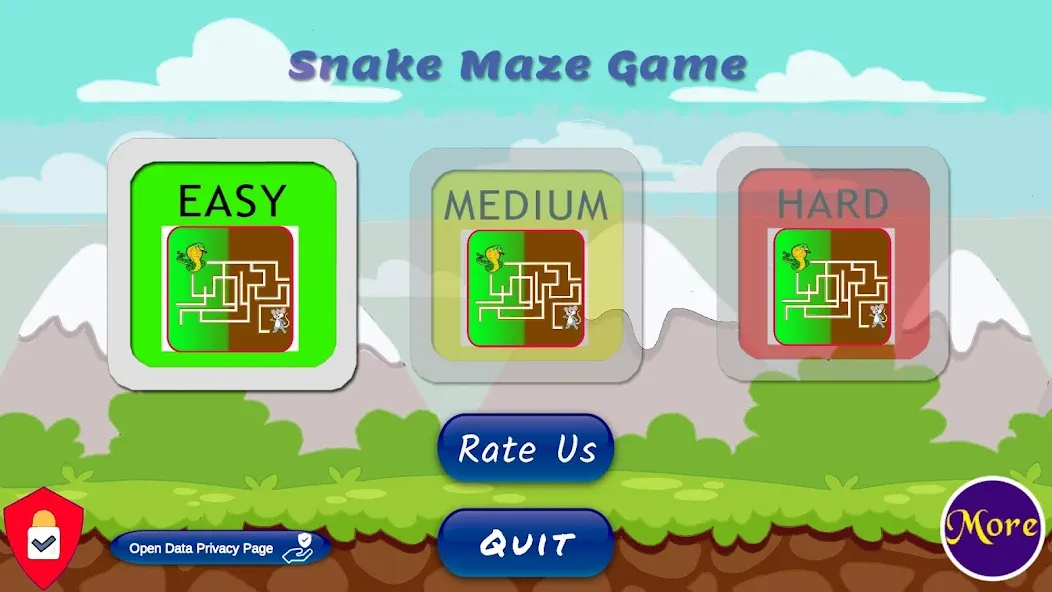 Snake Maze game (Змеиная лабиринтная игра)  [МОД Меню] Screenshot 1