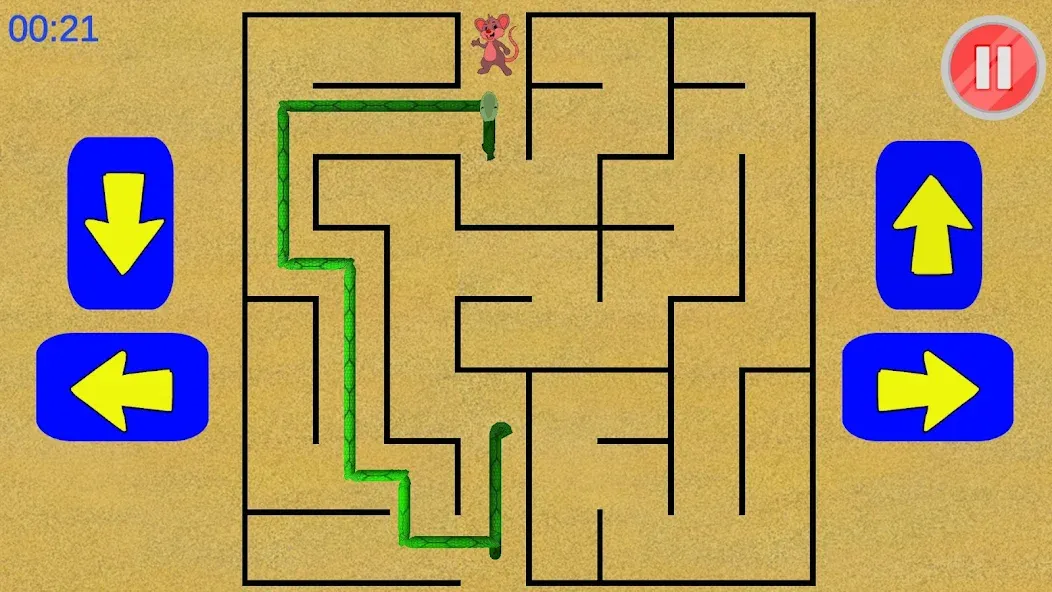 Snake Maze game (Змеиная лабиринтная игра)  [МОД Меню] Screenshot 5