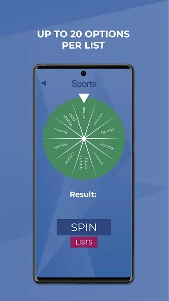 Wheel Spinner - Random Picker  [МОД Unlocked] Screenshot 5