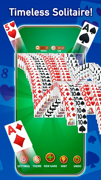 Solitaire: Classic Card Game (Клондайк Солитер)  [МОД Меню] Screenshot 3