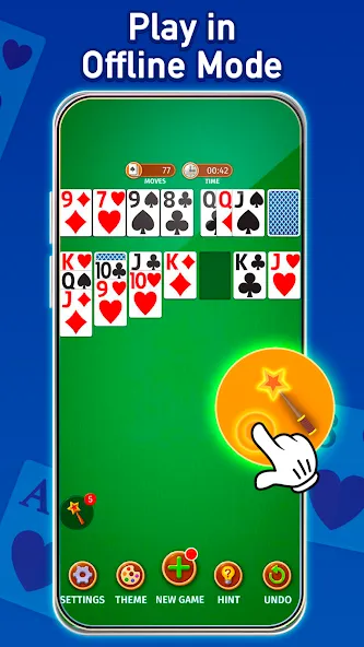 Solitaire: Classic Card Game (Клондайк Солитер)  [МОД Меню] Screenshot 5