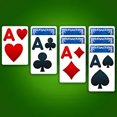 Взлом Solitaire: Classic Card Game (Клондайк Солитер)  [МОД Меню] - полная версия apk на Андроид