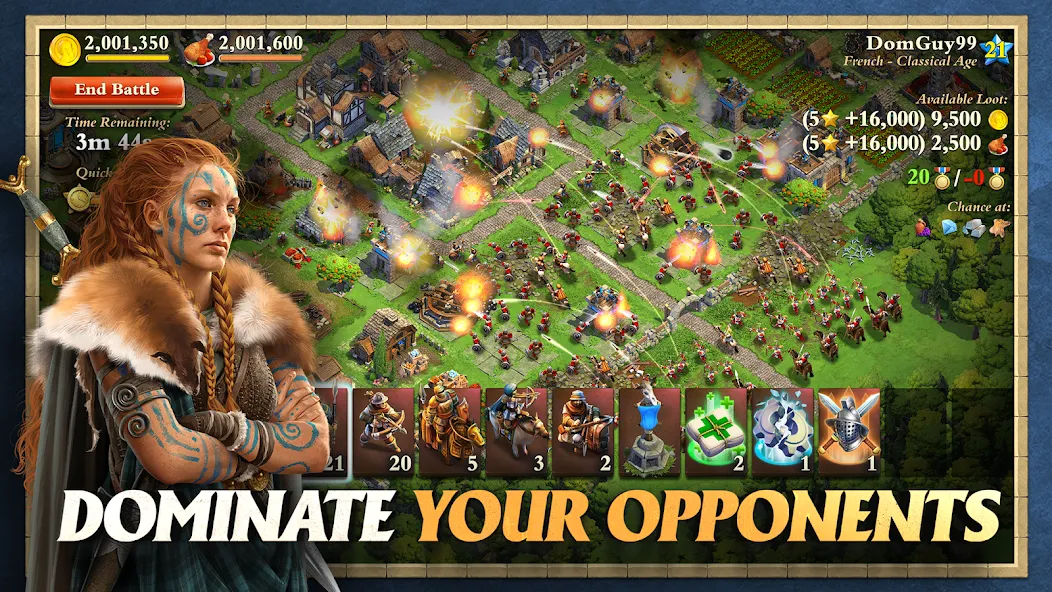 DomiNations Asia (Доминейшнс Азия)  [МОД Много денег] Screenshot 1