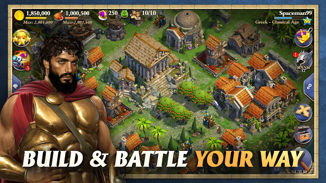 DomiNations Asia (Доминейшнс Азия)  [МОД Много денег] Screenshot 3