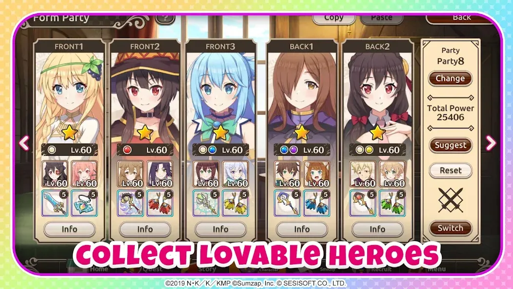 KonoSuba: Fantastic Days (Коносуба)  [МОД Бесконечные деньги] Screenshot 4