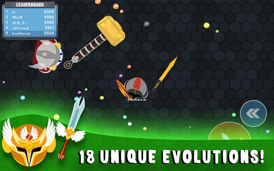EvoWars.io  [МОД Бесконечные деньги] Screenshot 3