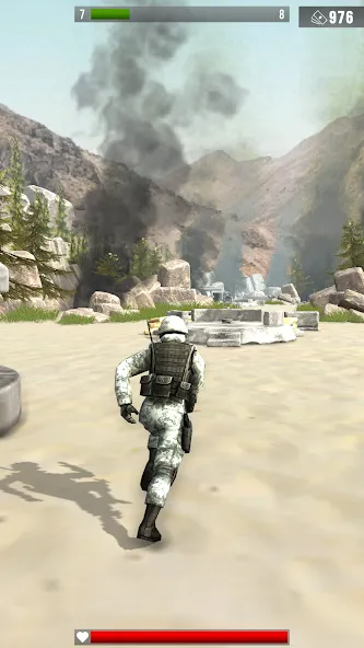 Infantry Attack: War 3D FPS (Инфантерийская атака)  [МОД Много денег] Screenshot 1