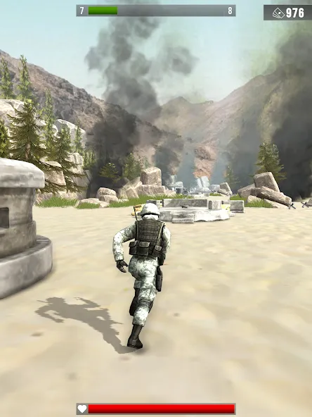 Infantry Attack: War 3D FPS (Инфантерийская атака)  [МОД Много денег] Screenshot 4