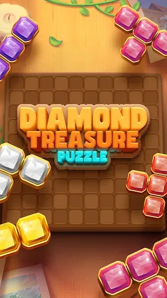 Diamond Treasure Puzzle (Даймонд Треже Пазл)  [МОД Menu] Screenshot 1