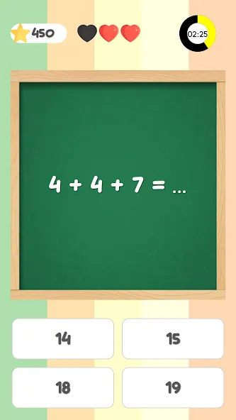 Math Quiz  [МОД Бесконечные монеты] Screenshot 3