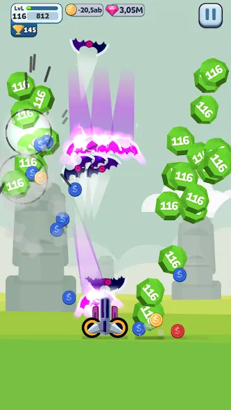 Ball Blast Cannon blitz mania (Балл Бласт Кэннон блиц мания)  [МОД Unlocked] Screenshot 2