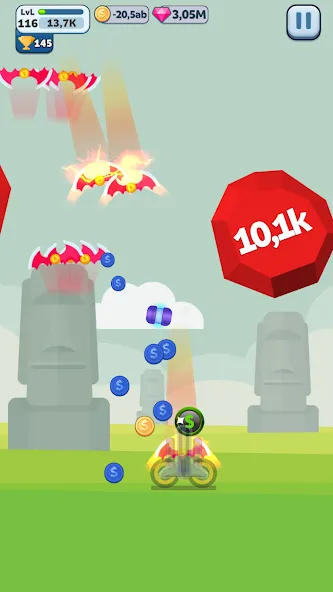 Ball Blast Cannon blitz mania (Балл Бласт Кэннон блиц мания)  [МОД Unlocked] Screenshot 3