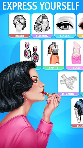 Pocket Styler: Fashion Stars (Покет Стайлер)  [МОД Много монет] Screenshot 4