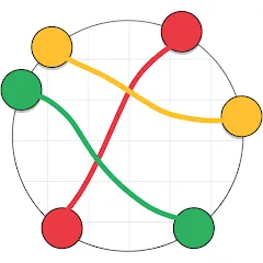 Скачать взломанную Same Color: Connect Two Dots (Сейм Колор Дот)  [МОД Menu] - последняя версия apk на Андроид