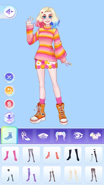 YoYa: Dress Up Fashion Girl (ЙоЯ)  [МОД Бесконечные монеты] Screenshot 4