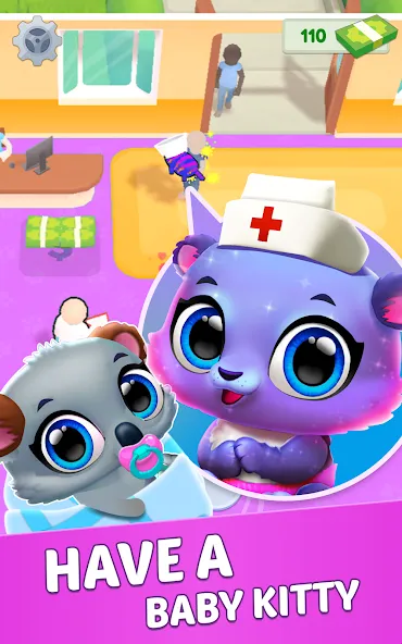 Cute Animals: Pet Doctor (Мрдж Кьют Энималс)  [МОД Меню] Screenshot 2