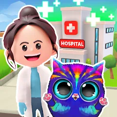 Скачать взломанную Cute Animals: Pet Doctor (Мрдж Кьют Энималс)  [МОД Меню] - стабильная версия apk на Андроид