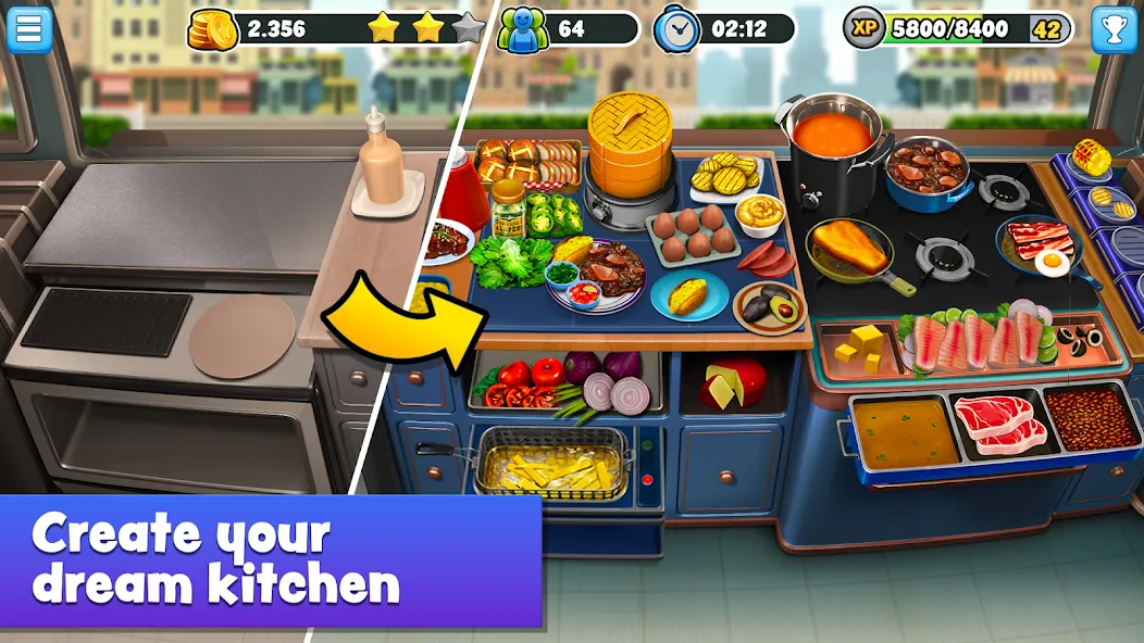 Food Truck Chef™ Cooking Games (Фуд Трак Шеф)  [МОД Много денег] Screenshot 3