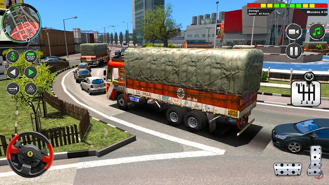 Indian Heavy Truck Delivery 3D  [МОД Menu] Screenshot 4