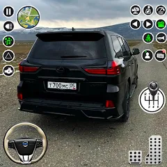 Взломанная Modern Car Advance Driving 3D  [МОД Unlocked] - полная версия apk на Андроид