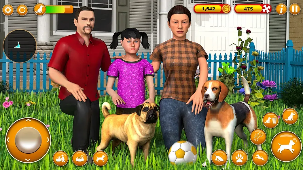 Pet Dog Family Adventure Games  [МОД Mega Pack] Screenshot 5