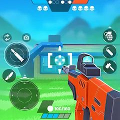 Скачать взлом FRAG Pro Shooter (ФРАГ Про Шутер)  [МОД Много денег] - стабильная версия apk на Андроид