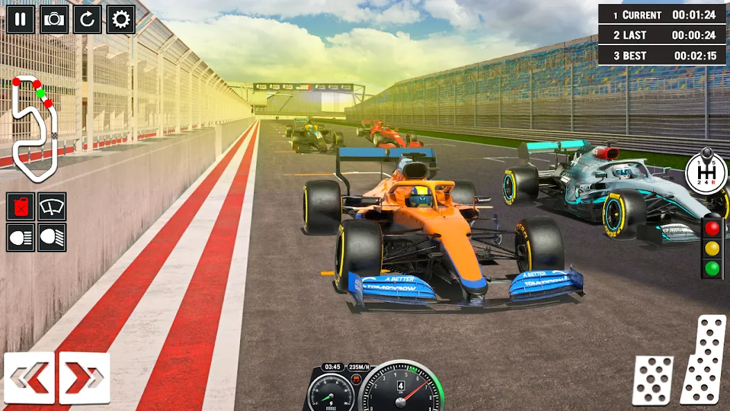 Formula Racing Car Racing Game  [МОД Все открыто] Screenshot 1