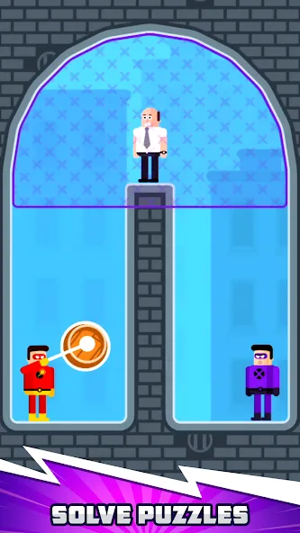 The Superhero League (Зе Суперхиро Лигующ)  [МОД Бесконечные деньги] Screenshot 2